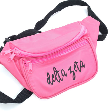 Pink Fanny Pack - Delta Zeta