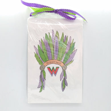 Camp Waldemar Headdress Notepad