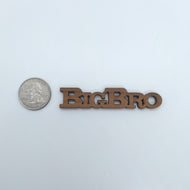 Large Wood Word
