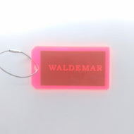 Acrylic Luggage Tag - Camp Waldemar