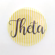 Pinstripe Button- Kappa Alpha Theta
