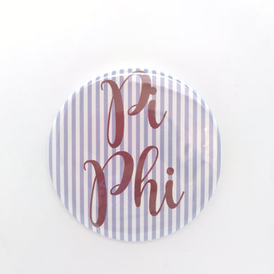 Pinstripe Button- Pi Beta Phi