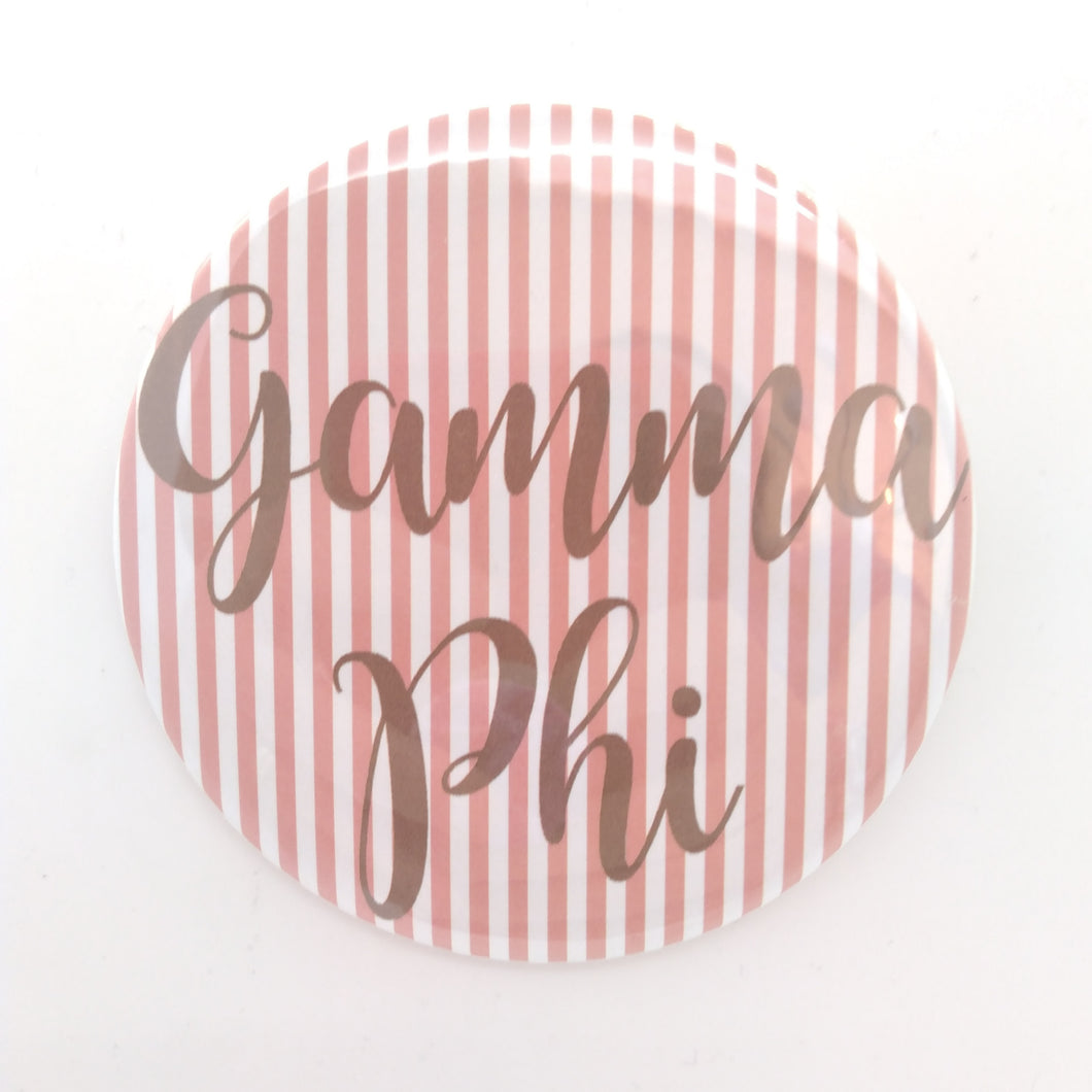 Pinstripe Button- Gamma Phi Beta