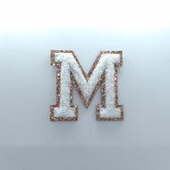 Greek Letter Stick-On Patch - Mu