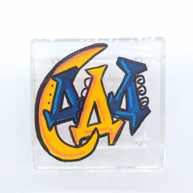 Square Acrylic Box - Delta Delta Delta