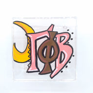 Square Acrylic Box - Gamma Phi Beta