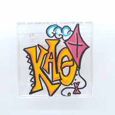 Square Acrylic Box - Kappa Alpha Theta