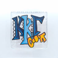 Square Acrylic Box - Kappa Kappa Gamma