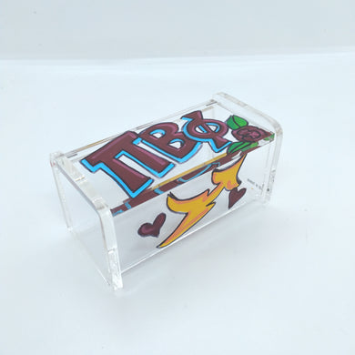 Hinged Acrylic Box - Pi Beta Phi