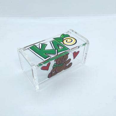 Hinged Acrylic Box - Kappa Delta