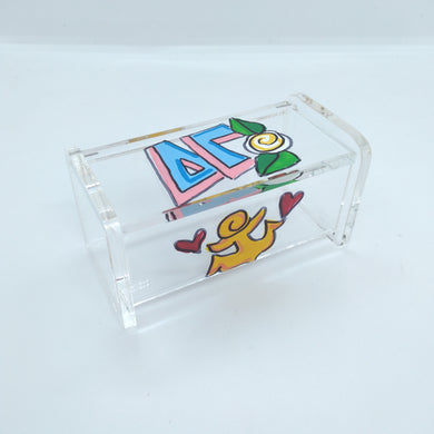 Hinged Acrylic Box - Delta Gamma
