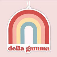 Rainbow Air Fresheners - Delta Gamma