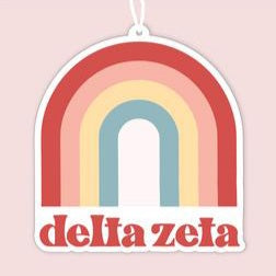 Rainbow Air Fresheners - Delta Zeta