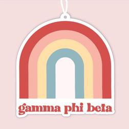 Rainbow Air Fresheners - Gamma Phi Beta