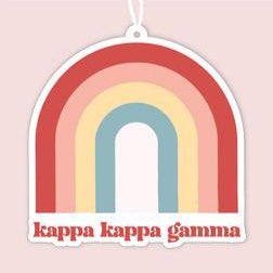 Rainbow Air Fresheners - Kappa Kappa Gamma