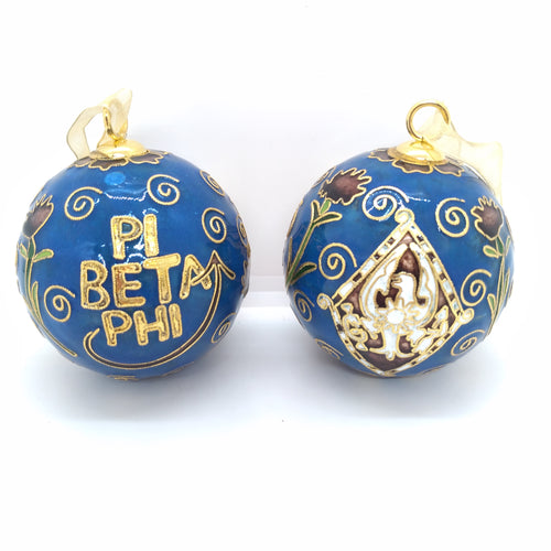 Exclusive Cloisonne Ornament- Pi Beta Phi