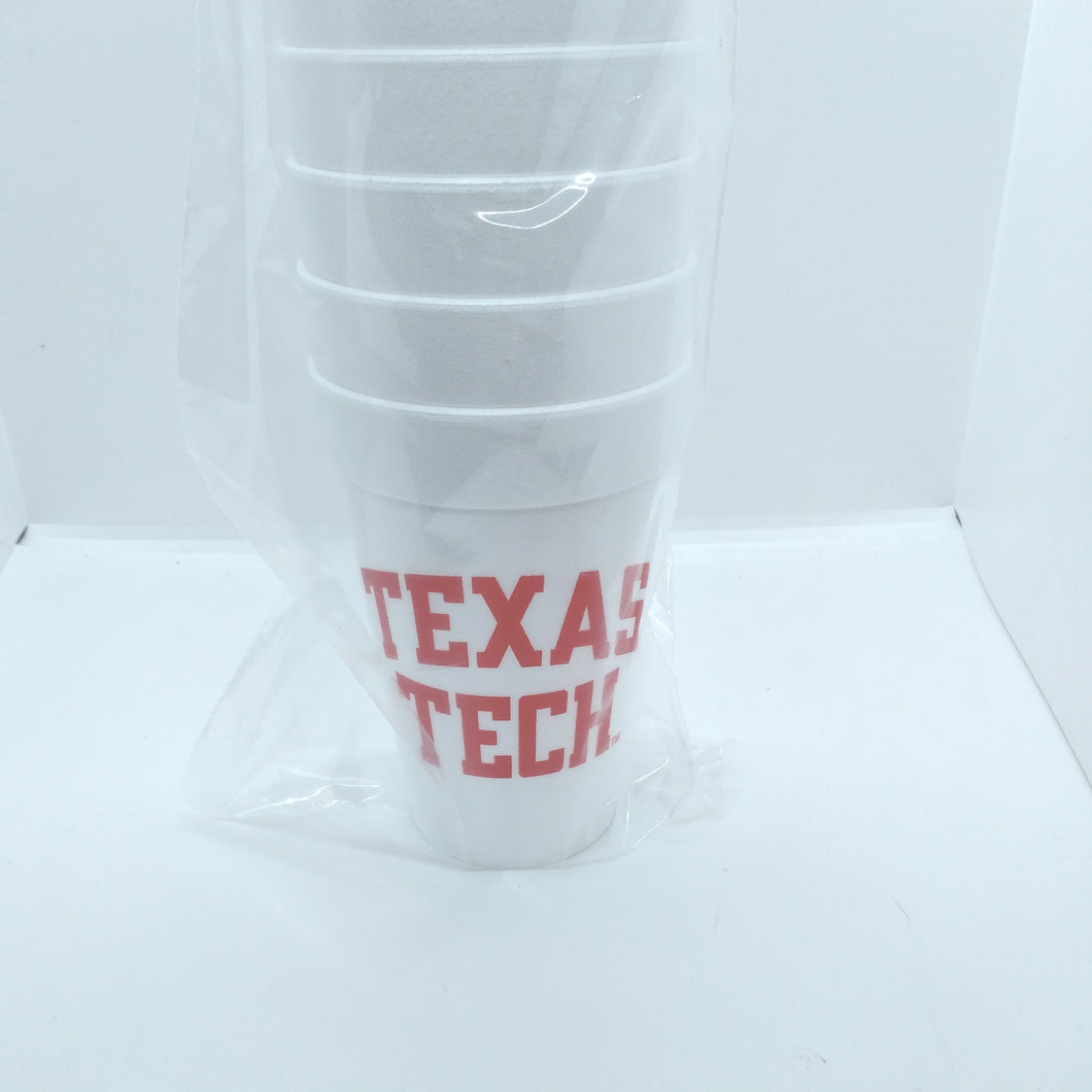 Texas Tech Spirit cups 10 count