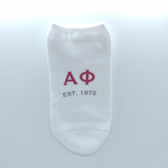 No Show Socks- Alpha Phi