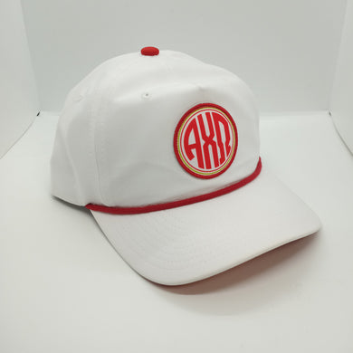 5-Panel Rope Cap- Alpha Chi Omega