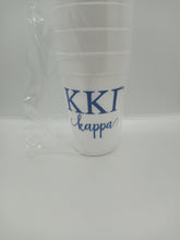 Styrofoam Cups - Letters and Name - Kappa Kappa Gamma