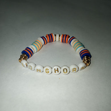 Camp Heishi Bracelet- Longhorn