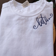 Script monogram sweatshirt - Kappa Beta Gamma