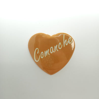 Heart Button- Comanche