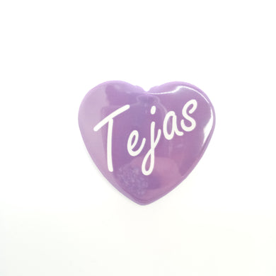 Heart Button- Tejas