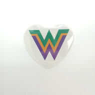 Heart Button- Camp Waldemar