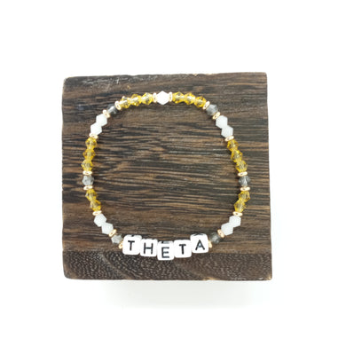 Colored Name Bracelet- Kappa Alpha Theta