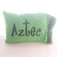 Camp Minky Pillow - Aztec