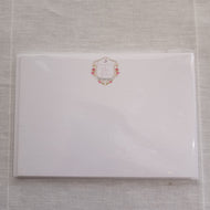 Crest Motif Flat Cards - Gamma Phi Beta