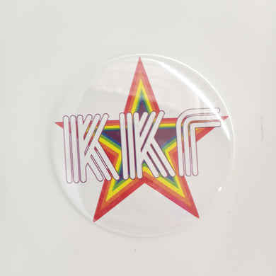 Rainbow Star Button - Kappa Kappa Gamma