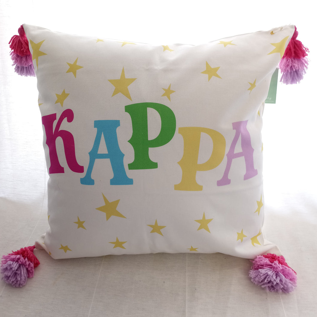 Oh My Stars Pillow- Kappa Kappa Gamma
