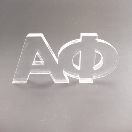 Acrylic Shelf Letters- Alpha Phi