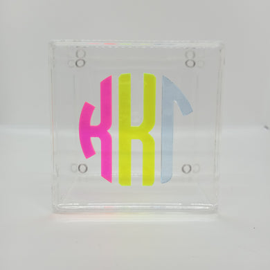 Large Neon Letter Box- Kappa Kappa Gamma