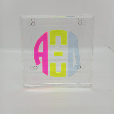 Large Neon Letter Box- Alpha Xi Delta