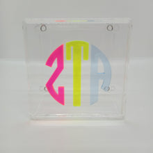 Large Neon Letter Box- Zeta Tau Alpha