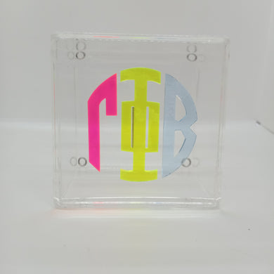 Large Neon Letter Box- Gamma Phi Beta