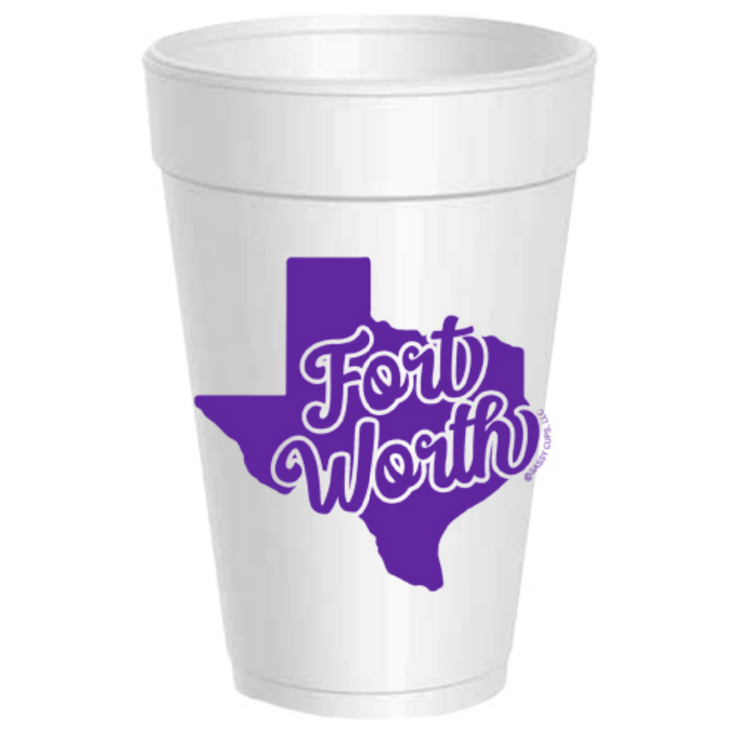 Fort Worth Styrofoam Cups