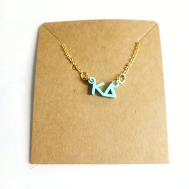 Acrylic Necklace- Kappa Delta