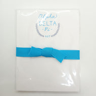 Hand-Lettered Mini Notepad- Alpha Delta Pi