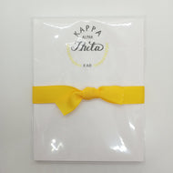 Hand-Lettered Mini Notepad- Kappa Alpha Theta