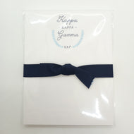 Hand-Lettered Mini Notepad- Kappa Kappa Gamma