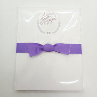 Hand-Lettered Mini Notepad- Sigma Kappa