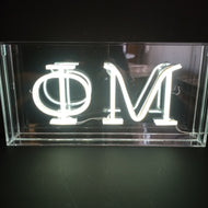 "Neon" Shelf Light- Phi Mu