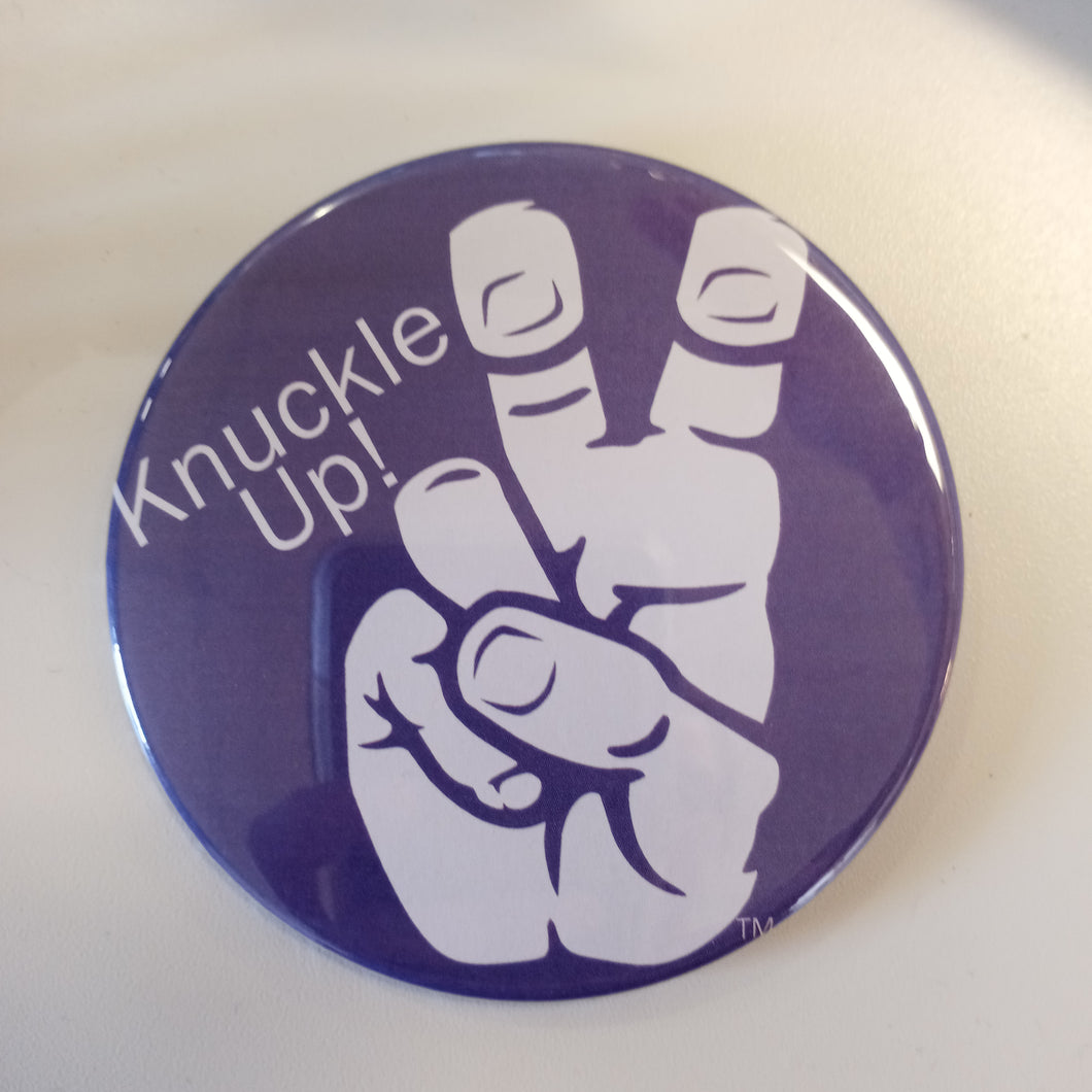 Knuckle Up! Button