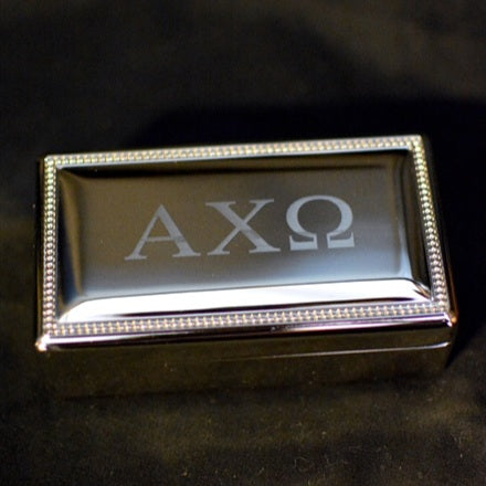 Letters Pin Box - Alpha Chi Omega