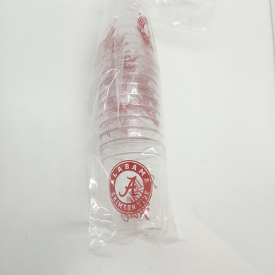 Collegiate Shot Glasses- Alabama