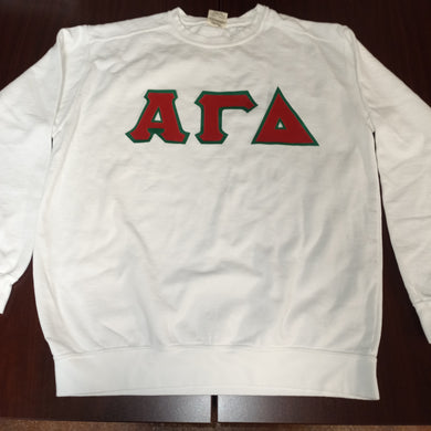 Stitch Sweatshirt - Alpha Gamma Delta